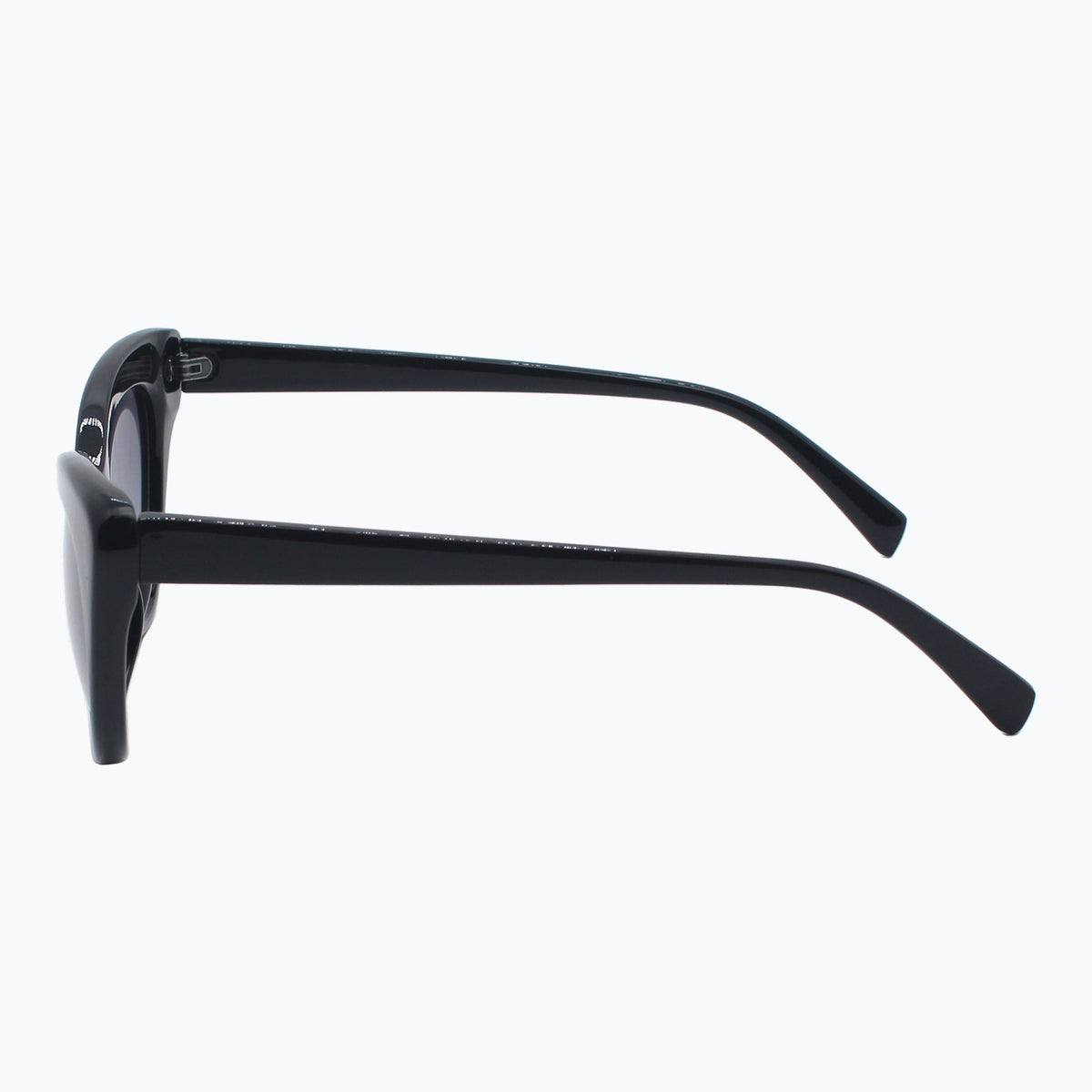 Jaxy Mystique Cat-eye sunglasses — side view #Color_Black