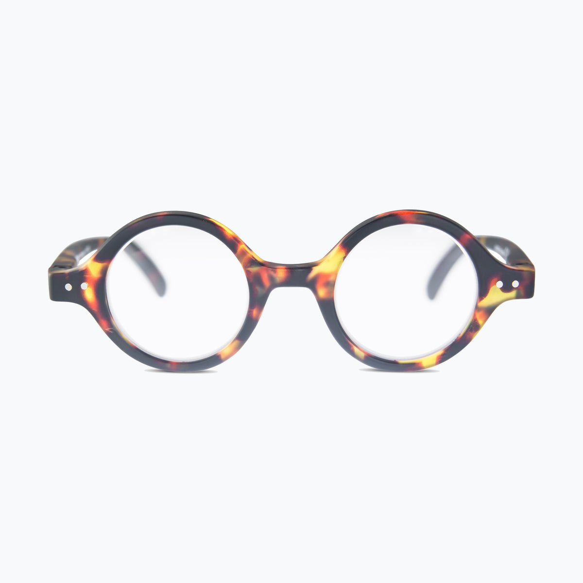 Jaxy Almanac in Brown — Round sunglasses #Color_Brown