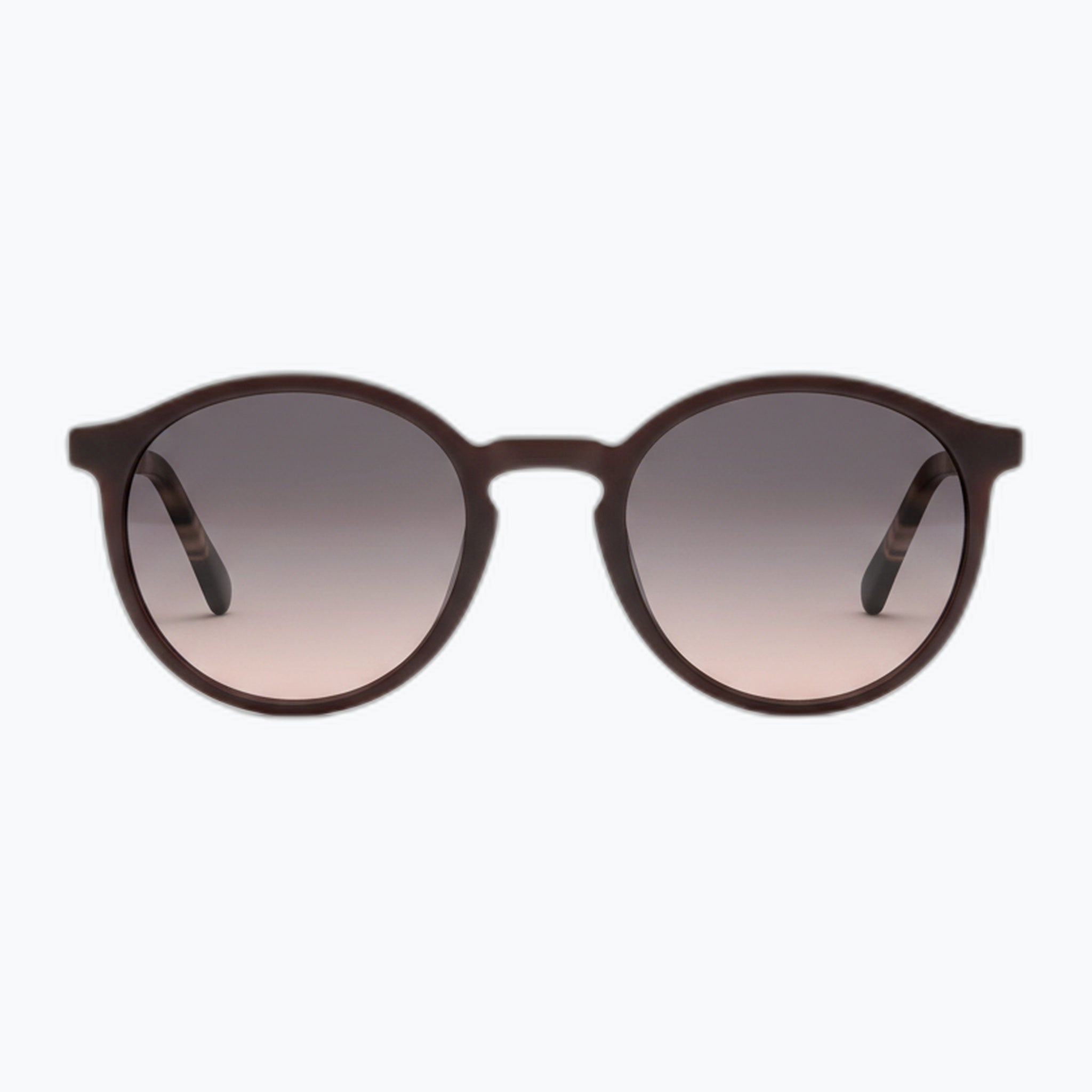 Jaxy Lennon in Green/Black — Round Polarized sunglasses