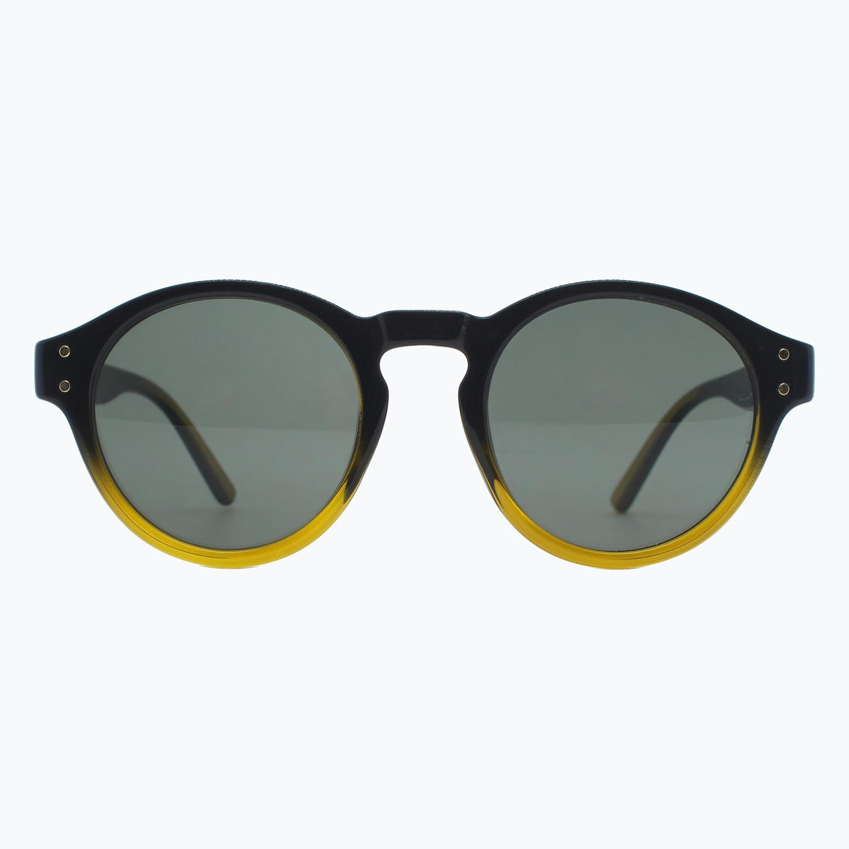 Jaxy Sunset Theory in Black — Round sunglasses #Color_Black