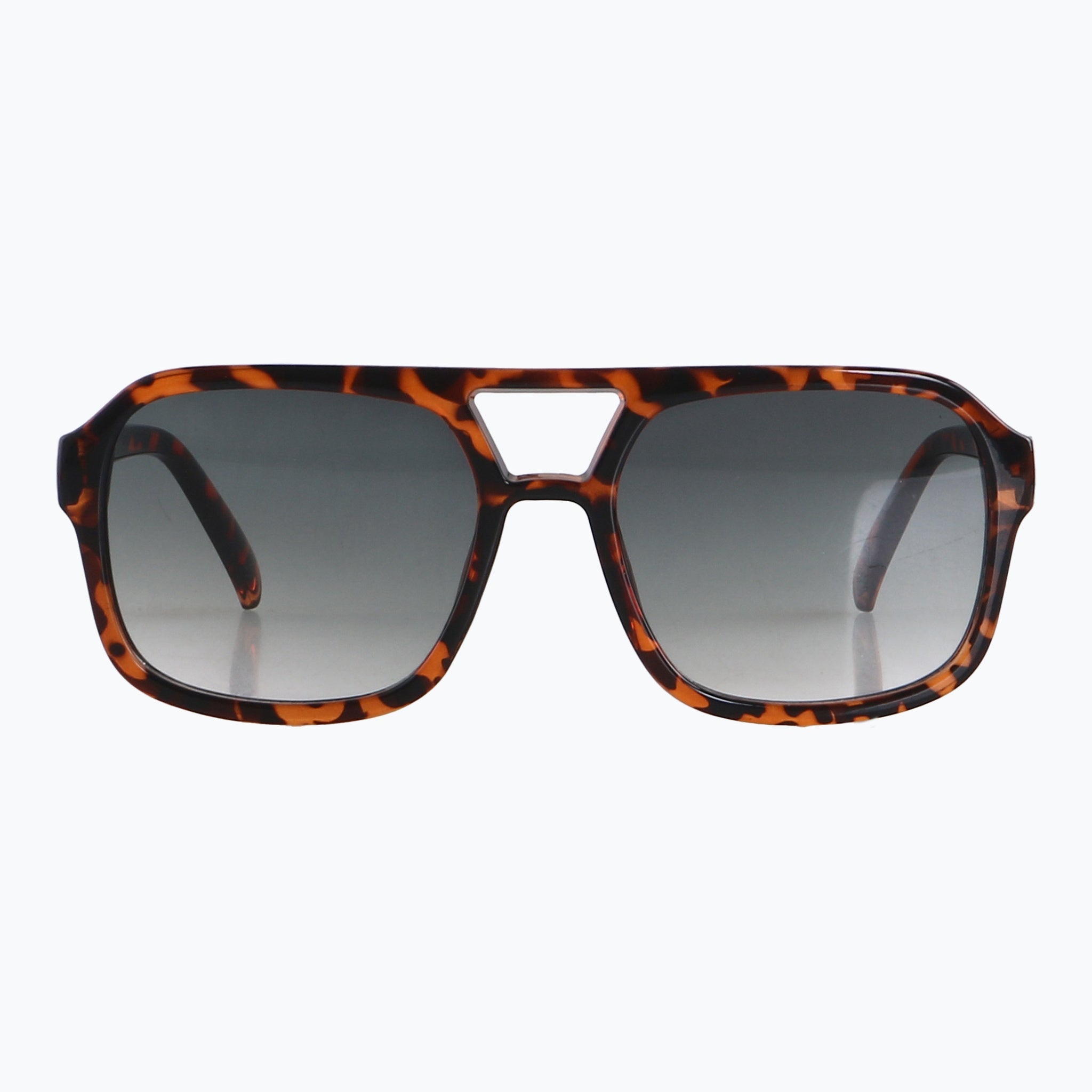 Jaxy Diplomat in Tortoise — Square sunglasses
