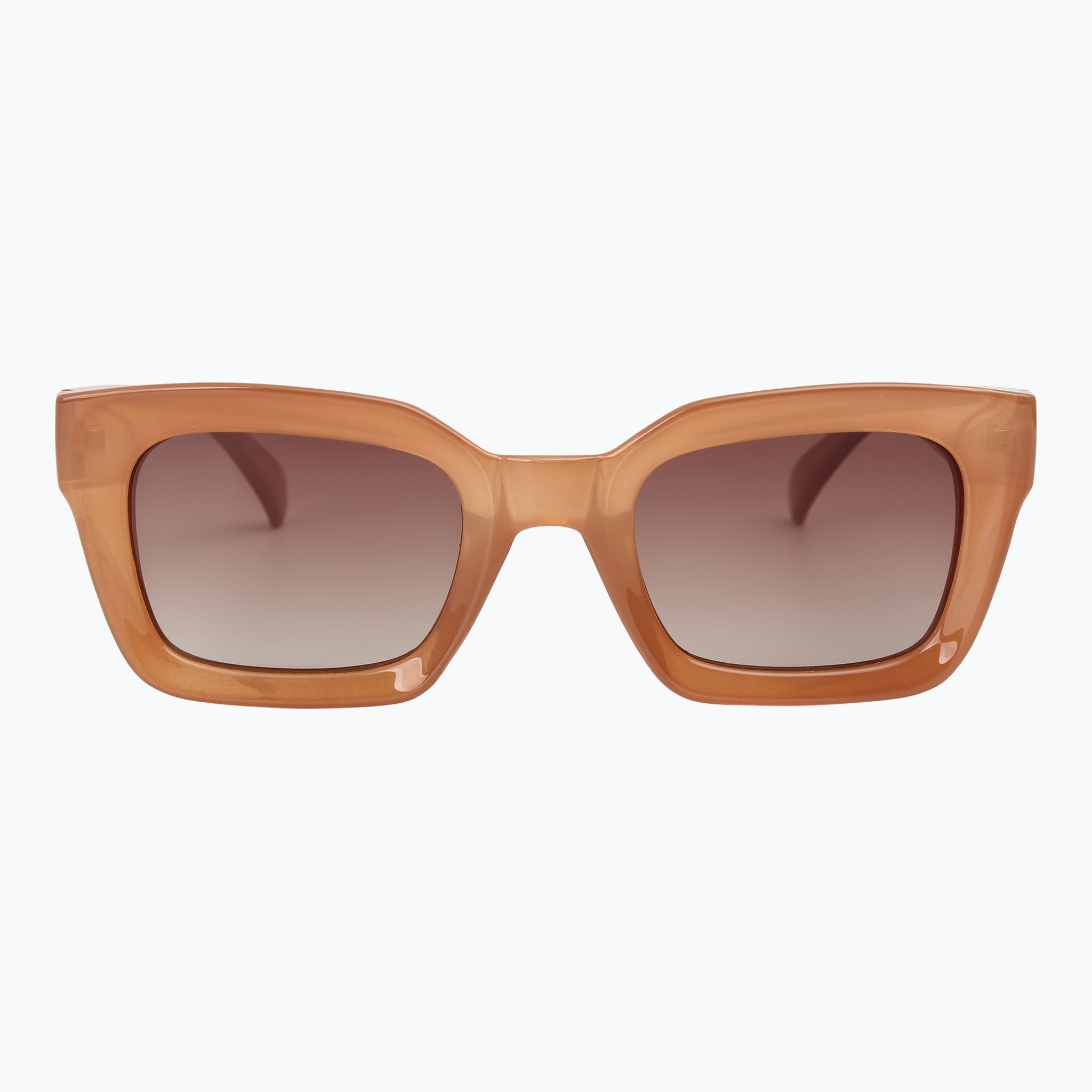 Jaxy Eclipse in Sand — Square Polarized sunglasses