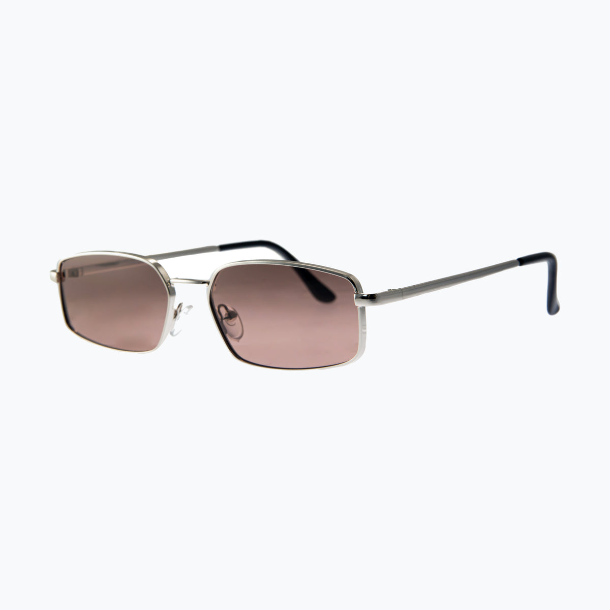 Jaxy Caliber sunglasses — side view #Color_Silver