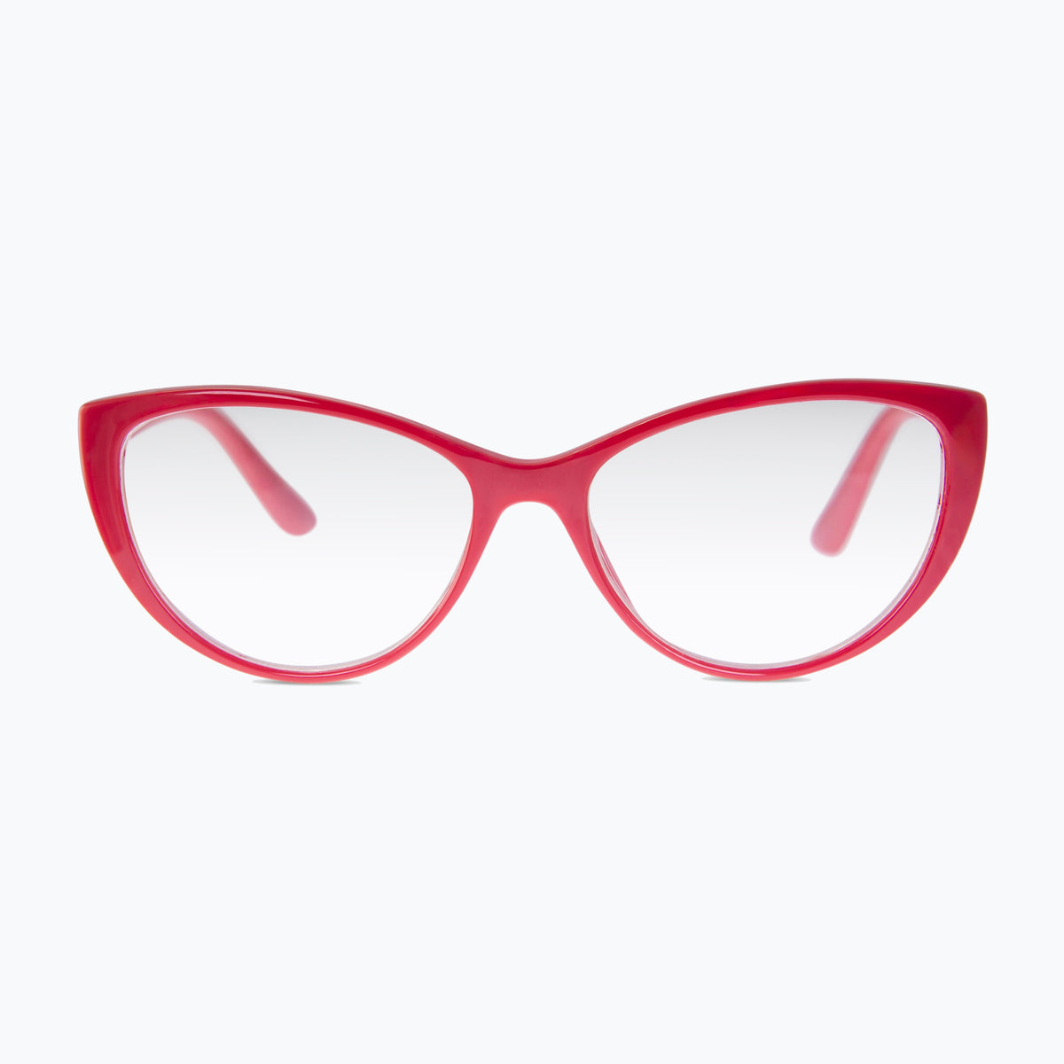 Jaxy Cameo in Red — Cat-eye reading glasses #Color_Red