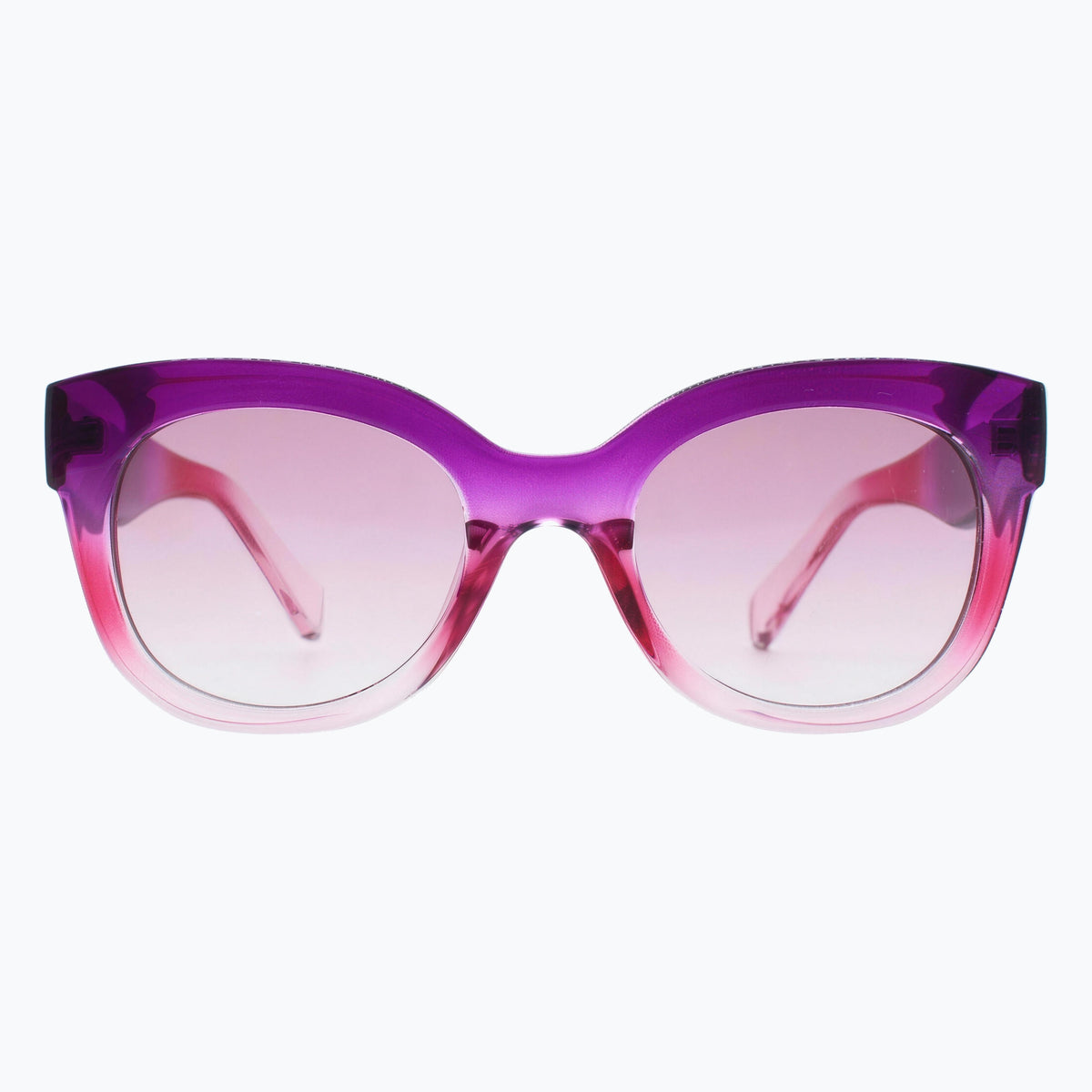 Jaxy Solstice in Purple — Round sunglasses #Color_Purple