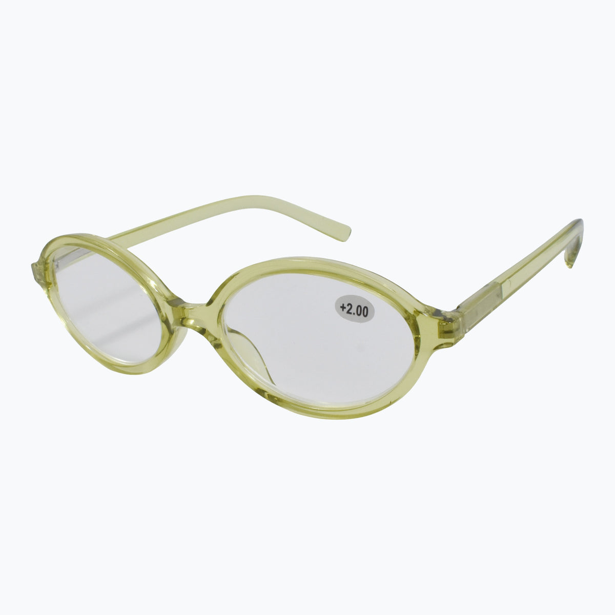 Jaxy Wisp Oval sunglasses — side view #Color_Green