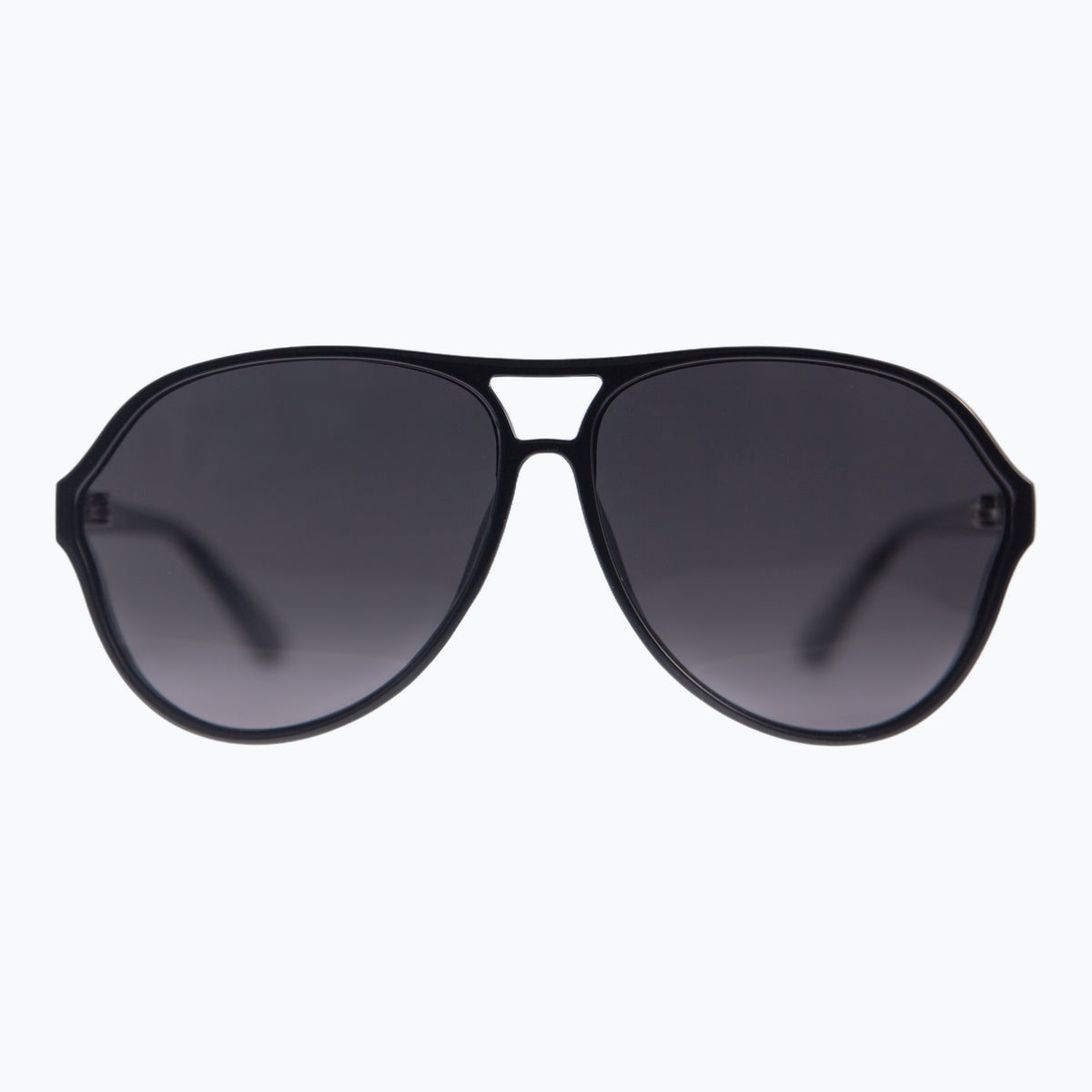 Jaxy Phoenix in Black — Aviator Polarized sunglasses #Color_Black