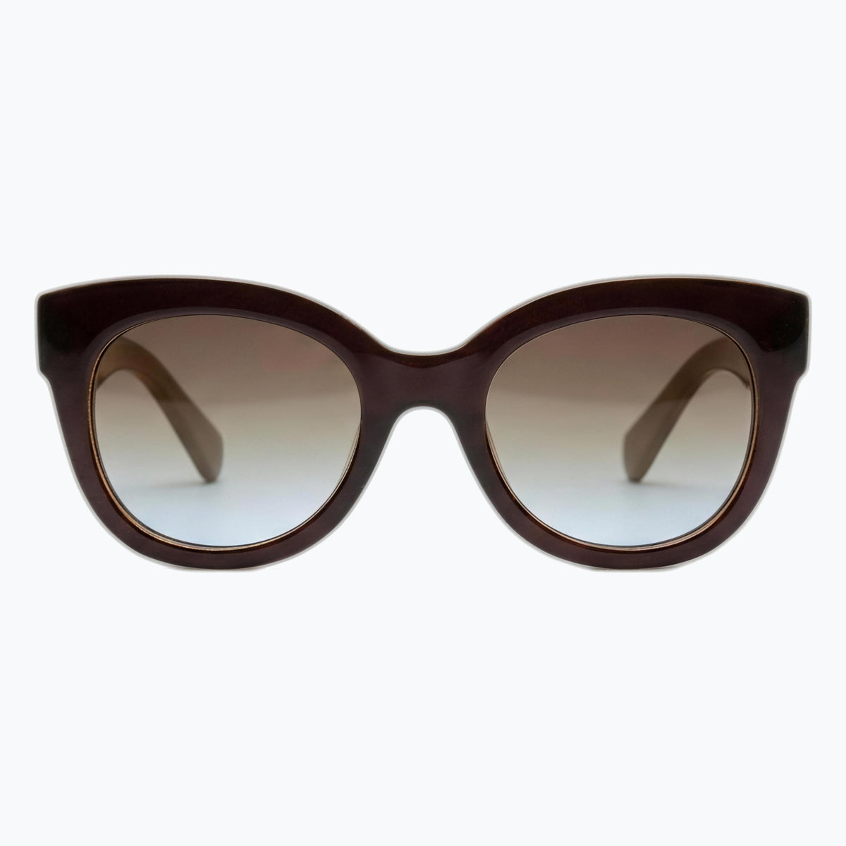 Jaxy Solstice in Brown — Round sunglasses #Color_Brown