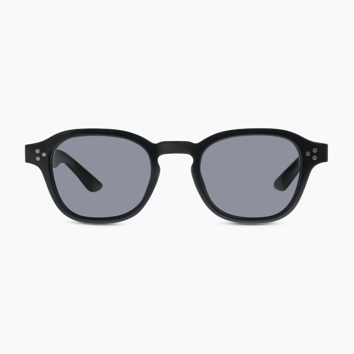 Jaxy Westside in Black — Square Polarized sunglasses #Color_Black