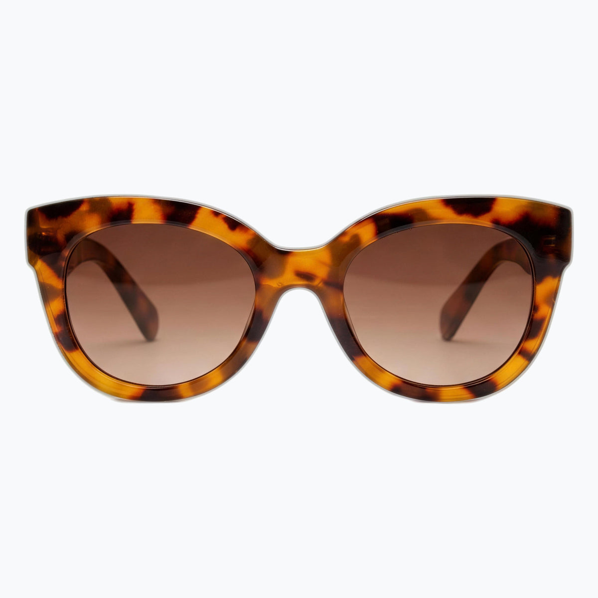 Jaxy Solstice in Tortoise — Round sunglasses #Color_Tortoise