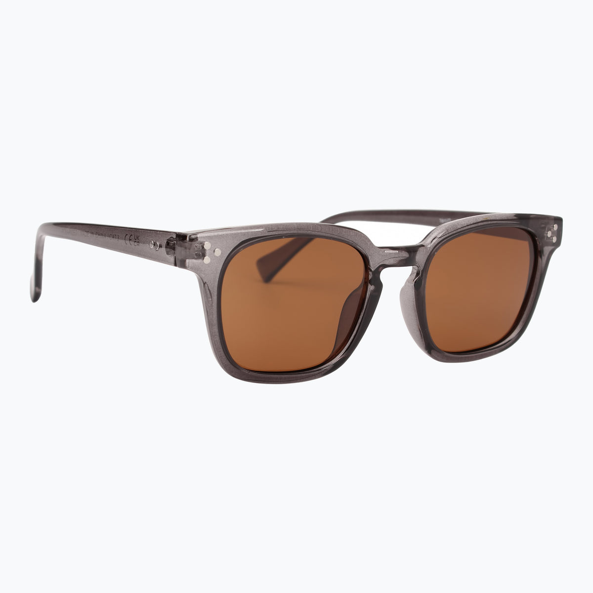 Jaxy Diner Square sunglasses — other-side view #Color_Grey