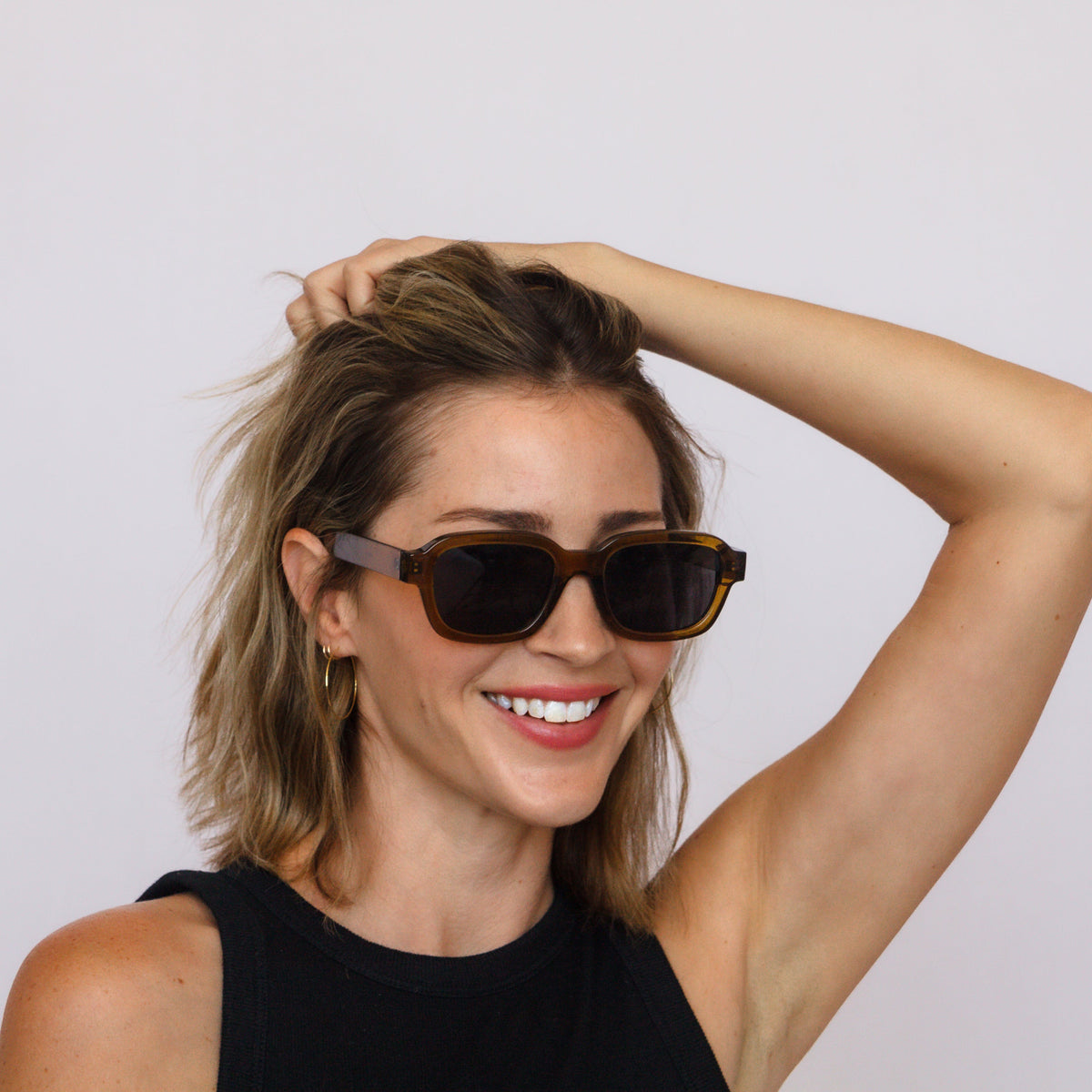 Jaxy Foundry sunglasses styled — lifestyle