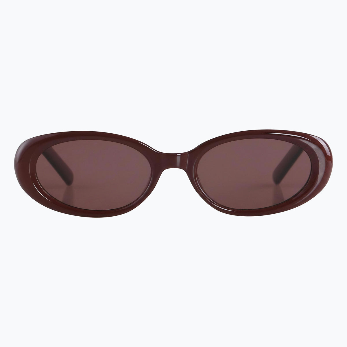 Jaxy Scarlet in Burgundy — Oval Polarized sunglasses #Color_Burgundy
