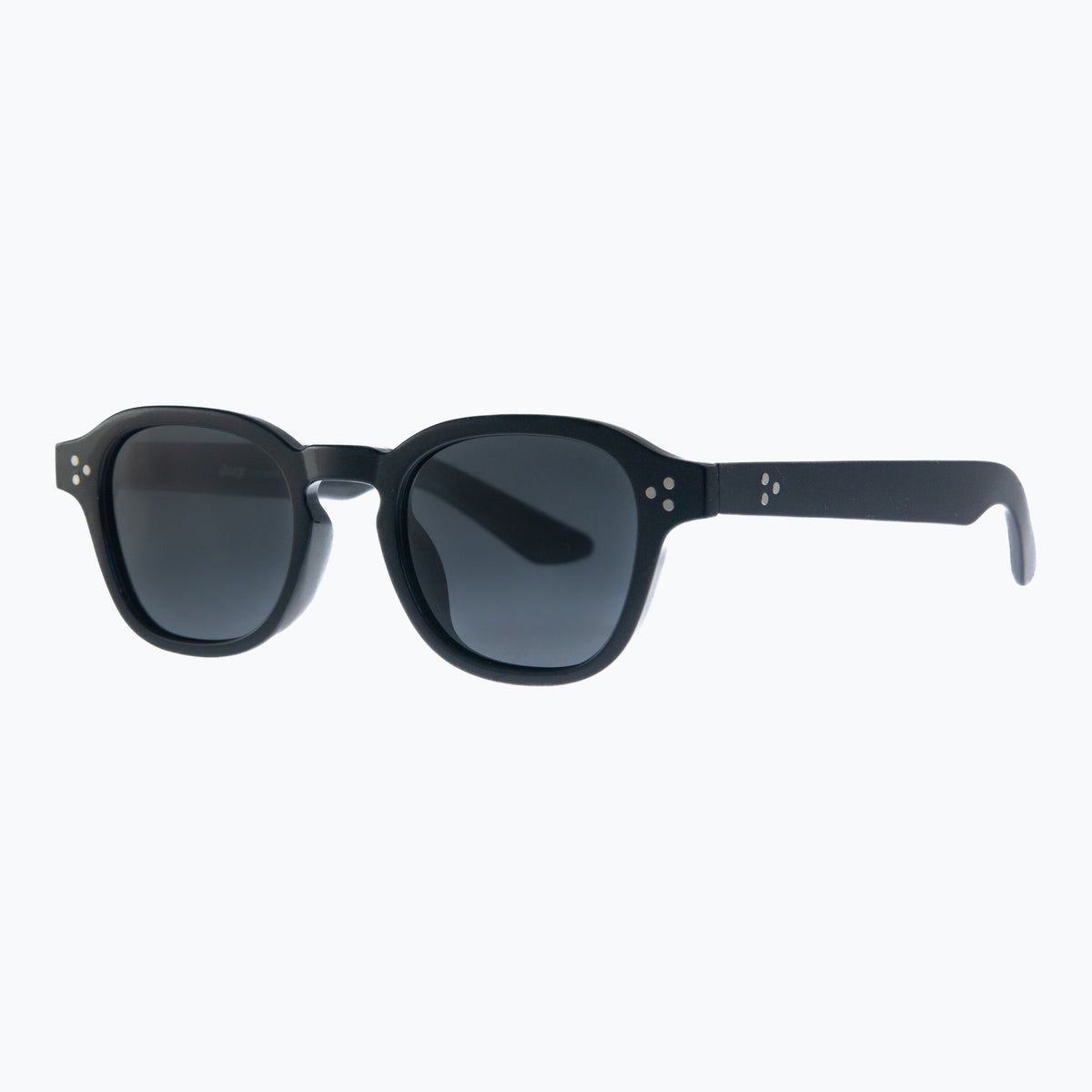 Jaxy Westside Square sunglasses — side view #Color_Black