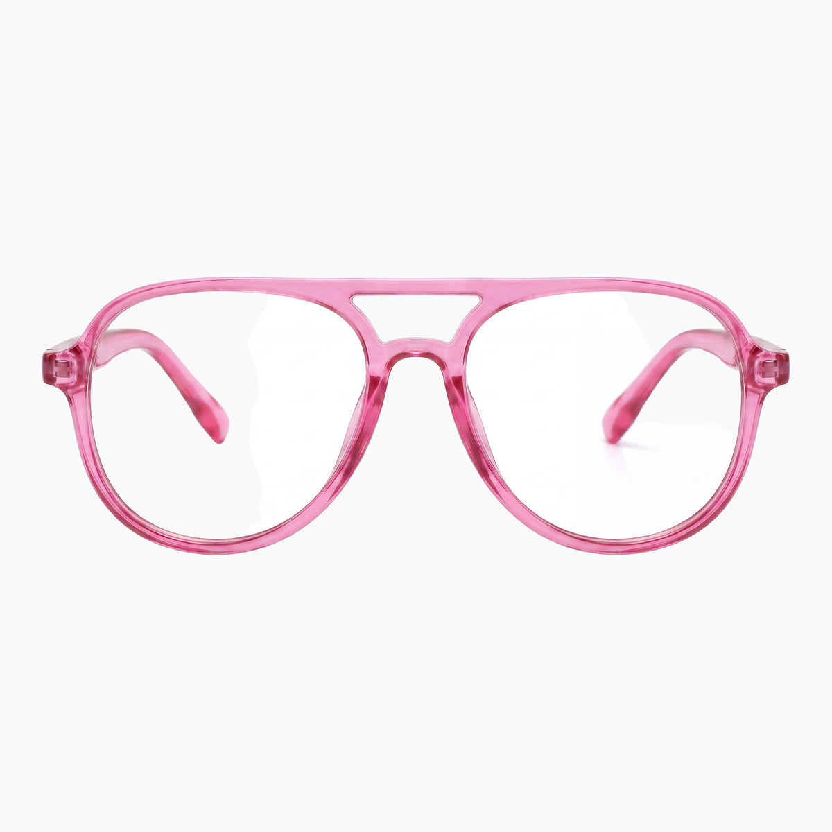 Jaxy Sidewalk in Pink — Aviator sunglasses #Color_Pink