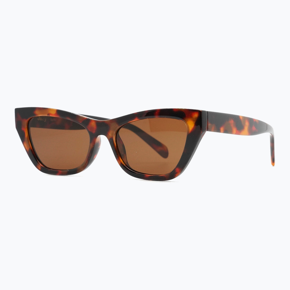 Jaxy Spritz Cat-eye sunglasses — side view #Color_Tortoise