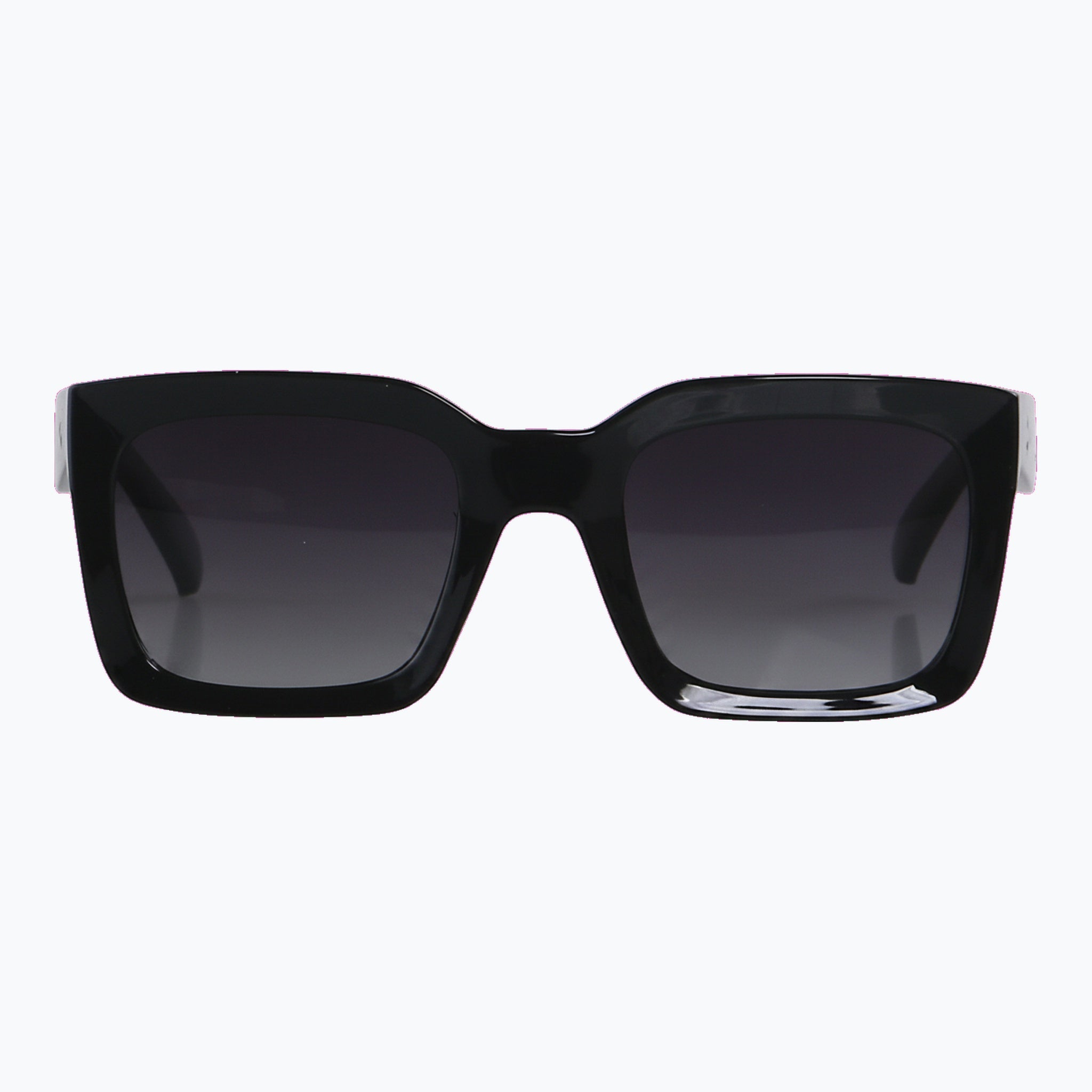 Jaxy Canyon in Black — Square Polarized sunglasses