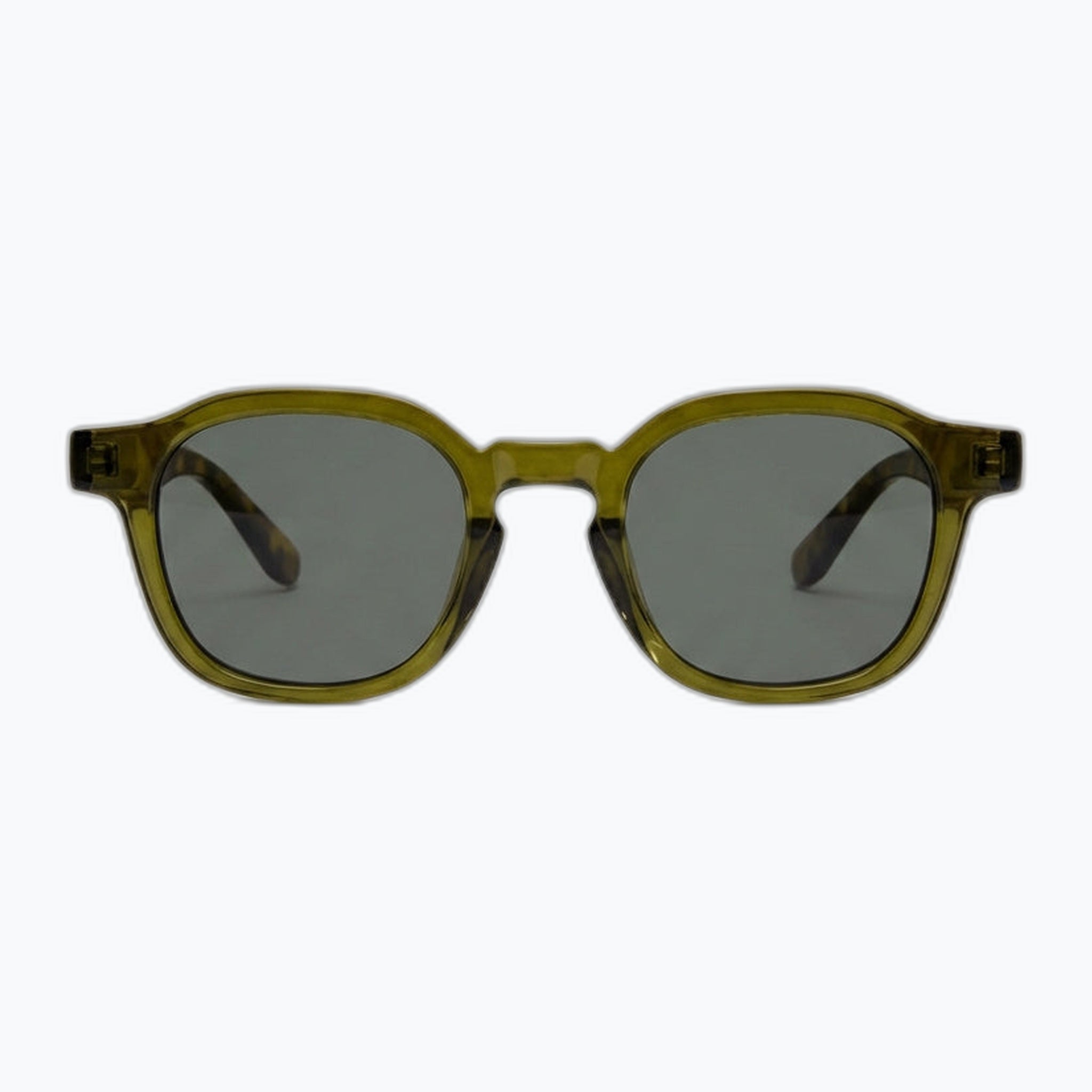 Jaxy Windsor in Olive — Square Polarized sunglasses