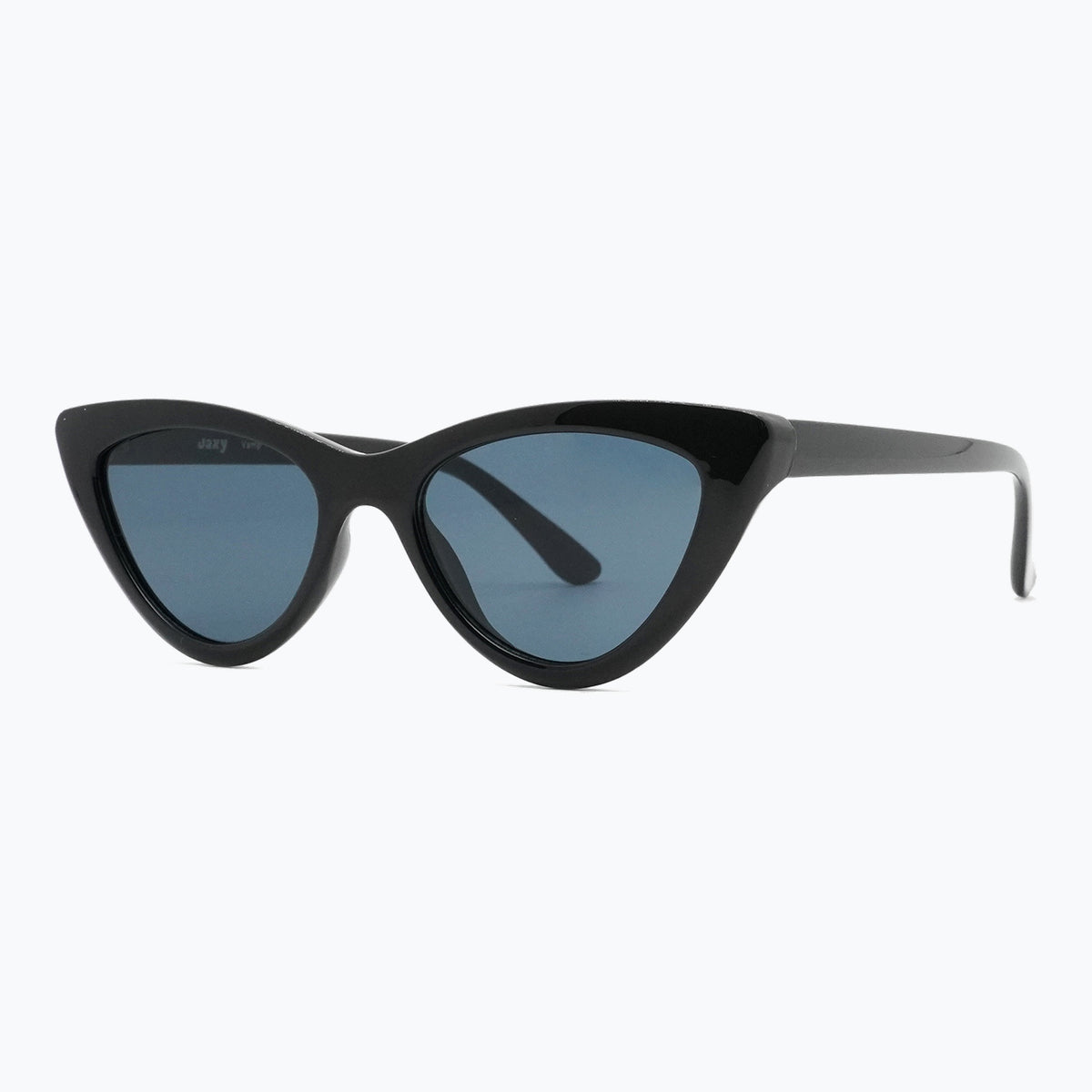 Jaxy Vamp Cat-eye sunglasses — side view #Color_Black