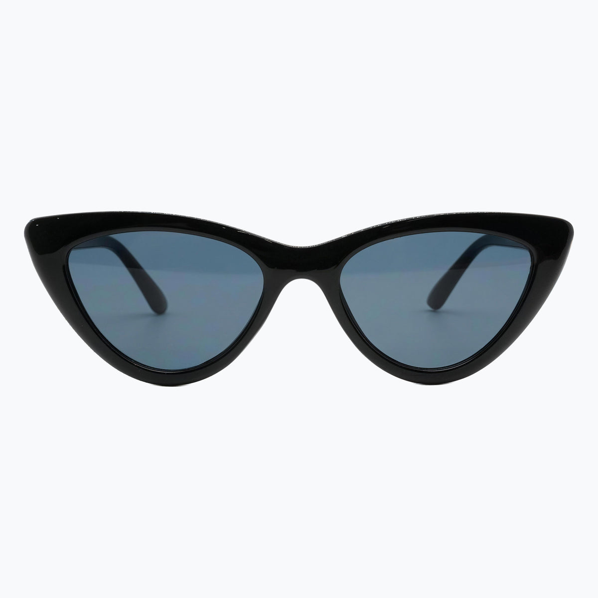 Jaxy Vamp in Black — Cat-eye sunglasses #Color_Black