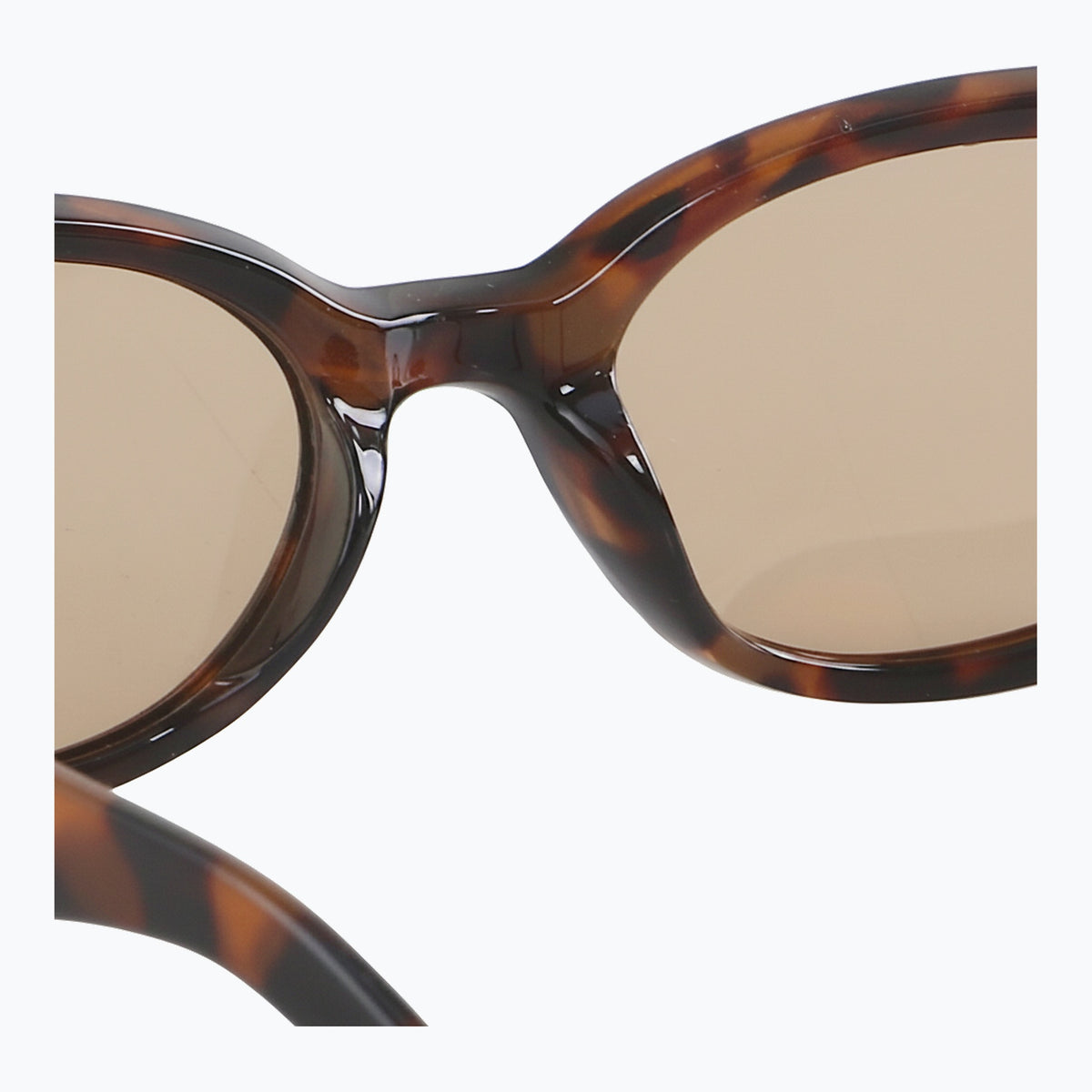 Jaxy Scarlet Oval sunglasses — inside view #Color_Antique tort