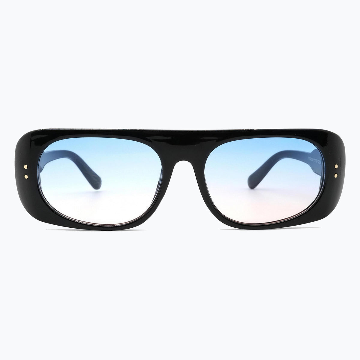 Jaxy Skyway in Black — Rectangle sunglasses #Color_Black