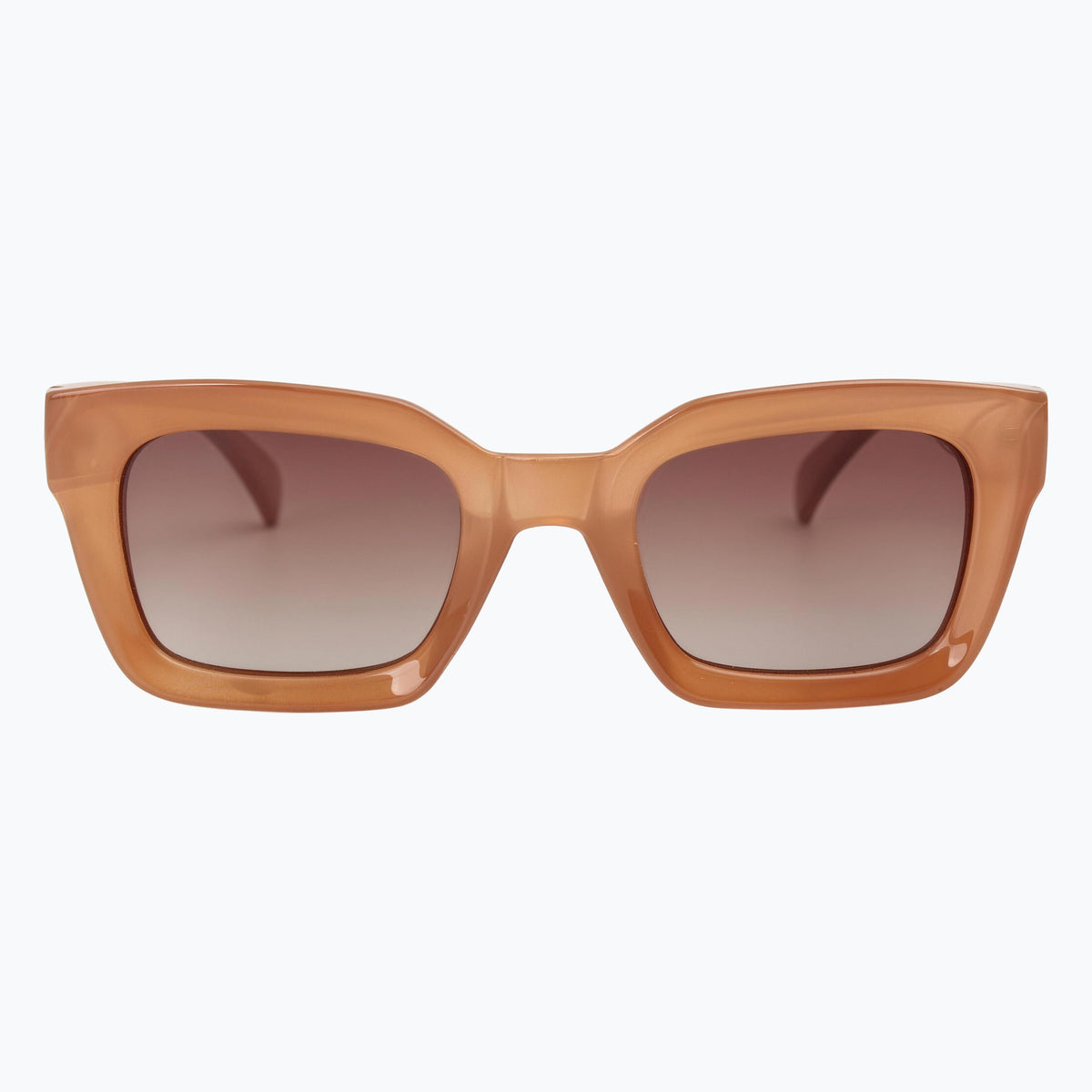 Jaxy Eclipse in Sand — Square Polarized sunglasses #Color_Sand