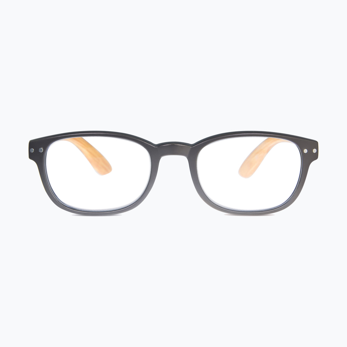 Jaxy Timber in Brown — Round sunglasses #Color_Brown