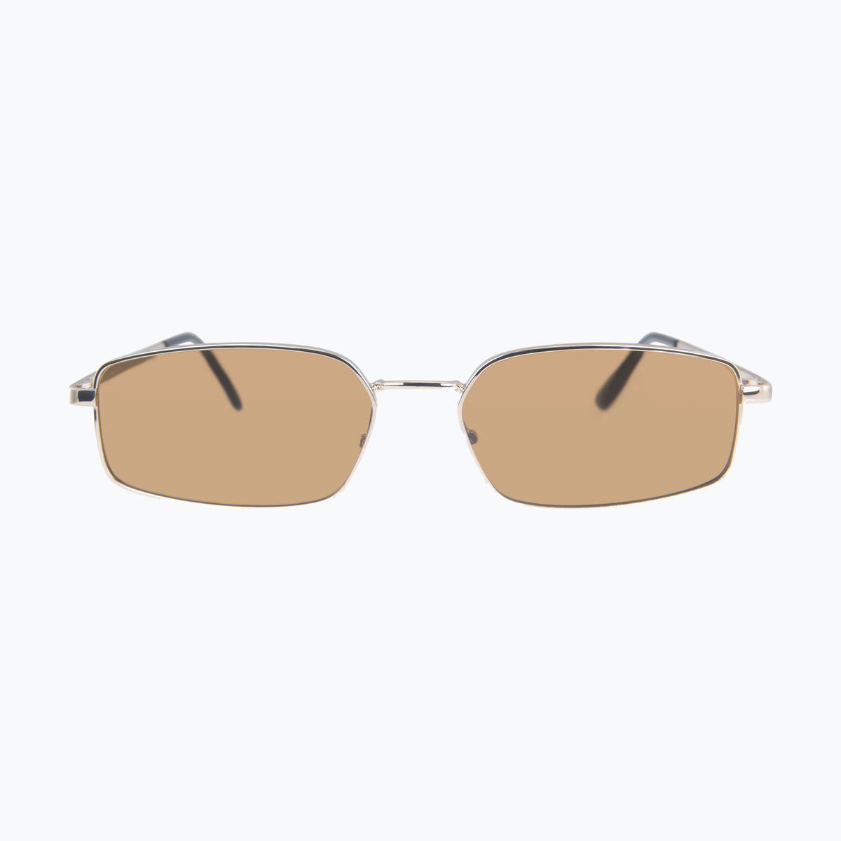 Jaxy Caliber in Gold — Rectangle sunglasses #Color_Gold