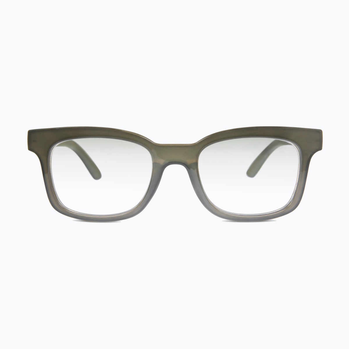 Jaxy Tempo in Olive — Square sunglasses #Color_Olive