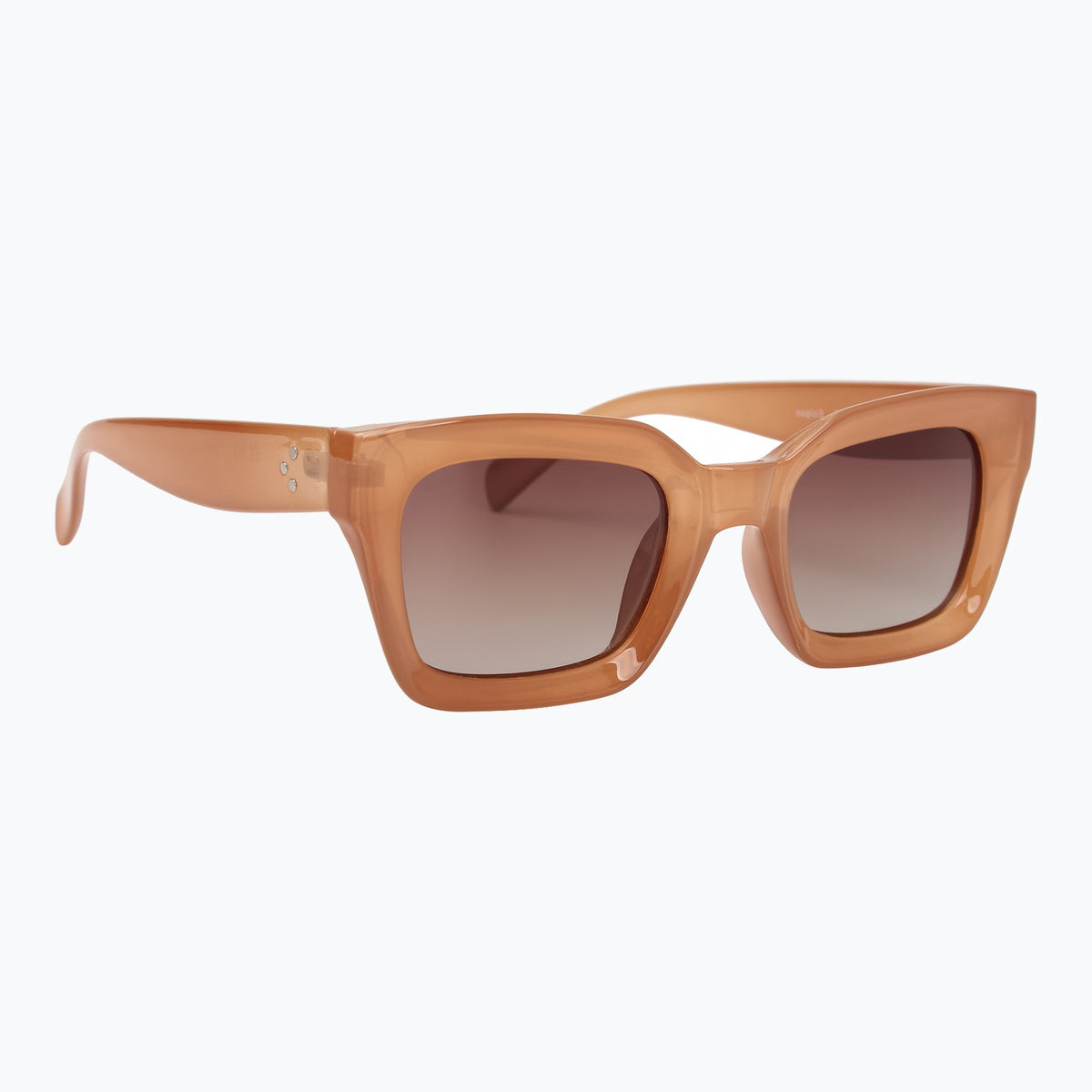 Jaxy Eclipse Square sunglasses — other-side view #Color_Sand