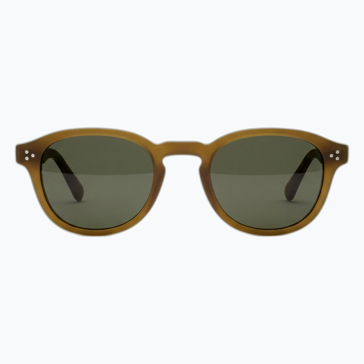 Jaxy Westside in Olive — Square Polarized sunglasses #Color_Olive