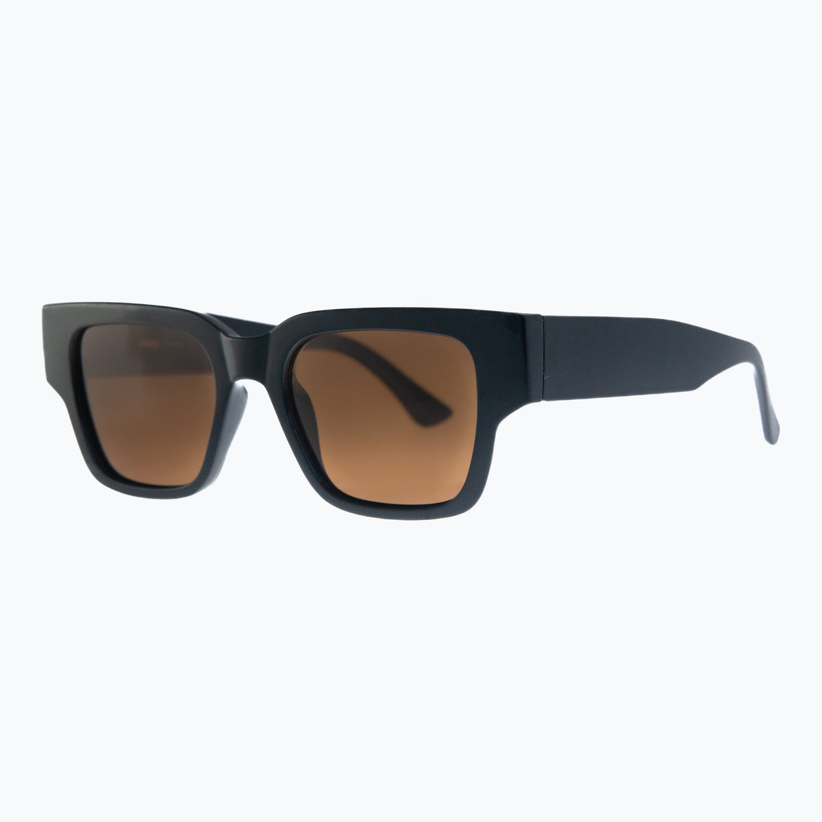 Jaxy Theory Square sunglasses — side view #Color_Black