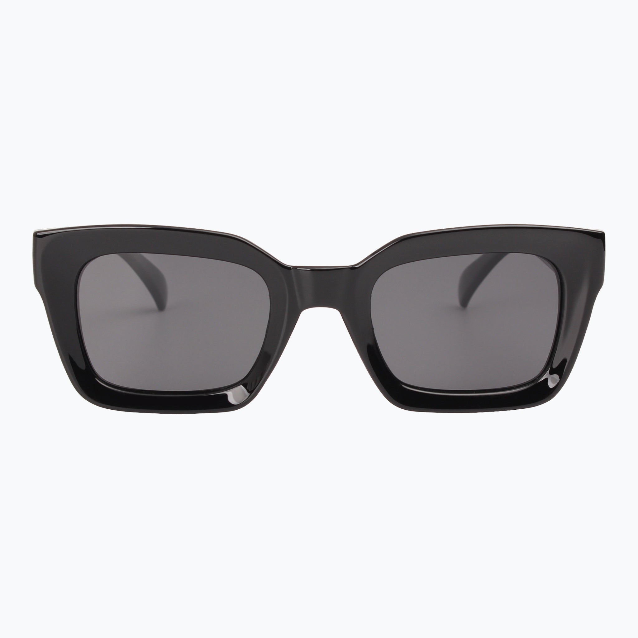 Jaxy Eclipse in Black — Square Polarized sunglasses