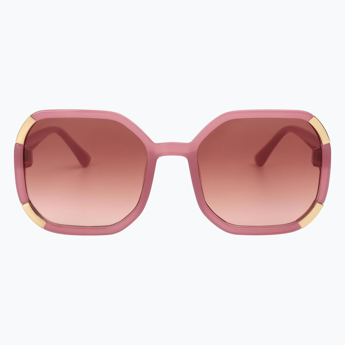 Jaxy Wildflower in Pink — Square sunglasses #Color_Pink