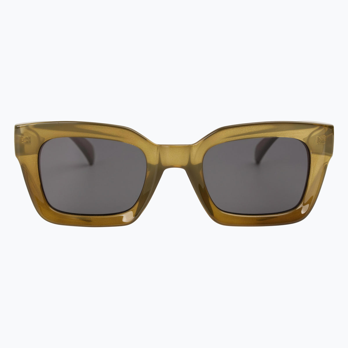 Jaxy Eclipse in Olive Green — Square Polarized sunglasses #Color_Olive green