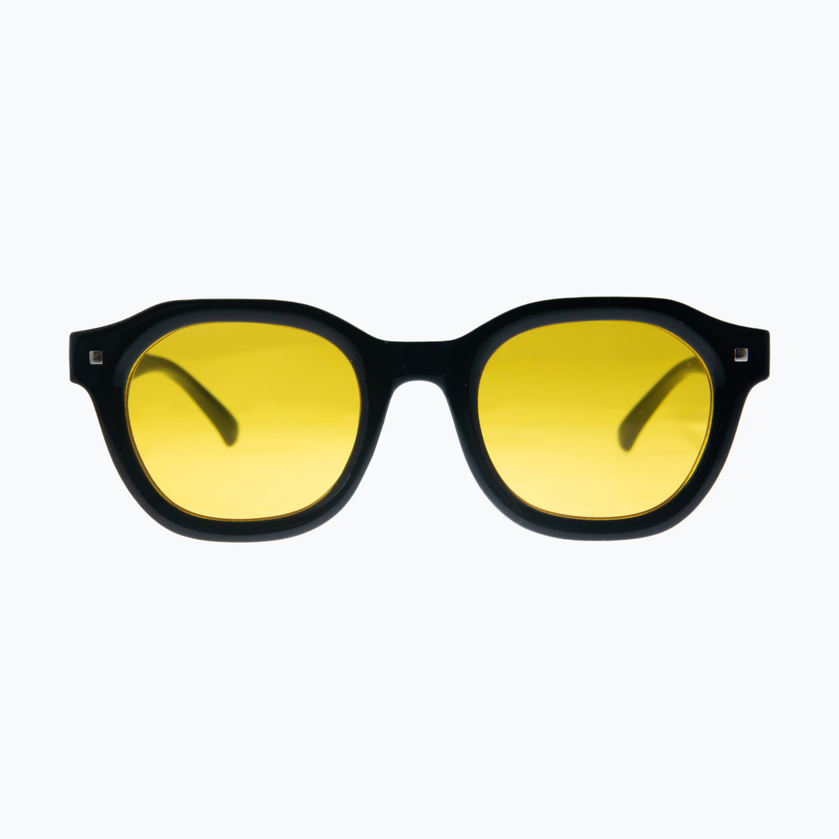 Jaxy Stanza in Black — Geometric sunglasses #Color_Black