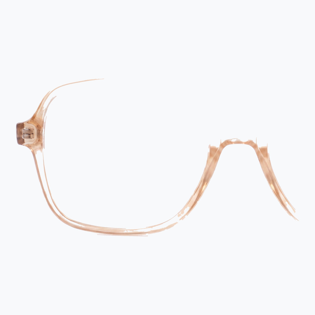 Jaxy Serenade in Champagne — Oversized sunglasses #Color_Champagne