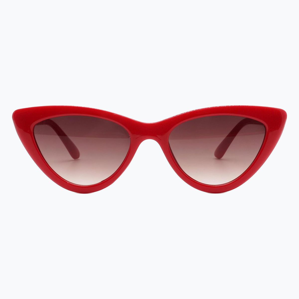 Jaxy Vamp in Red — Cat-eye sunglasses #Color_Red