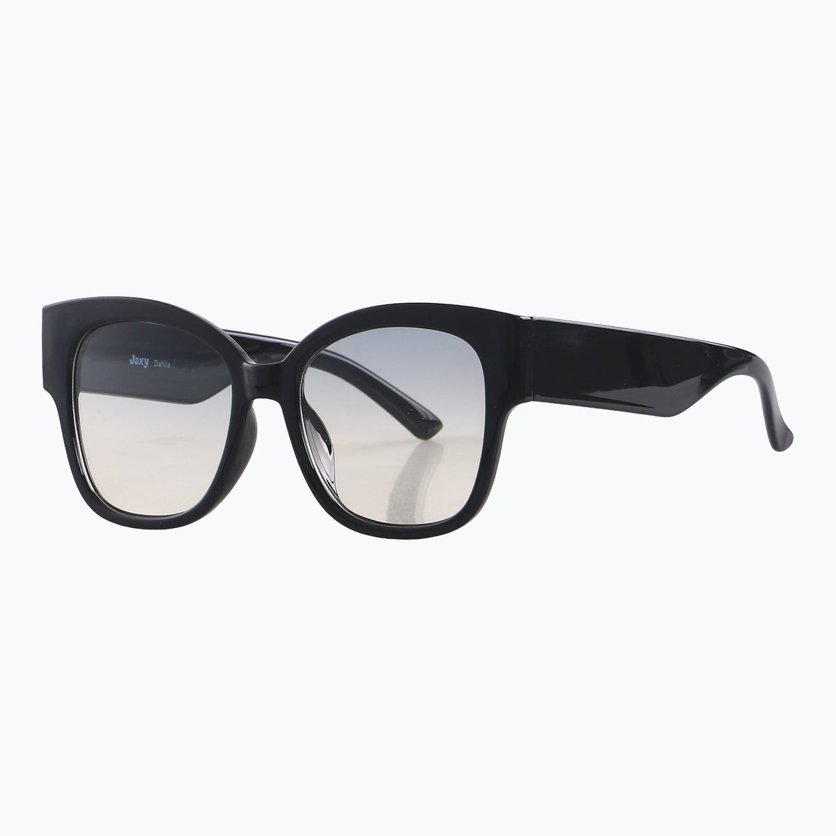 Jaxy Dahlia Square sunglasses — side view #Color_Black