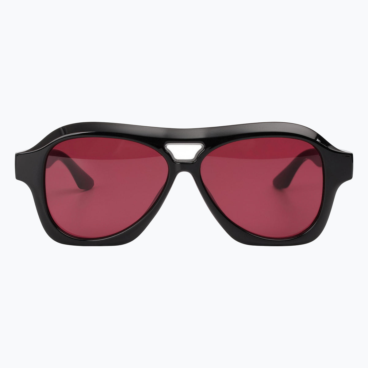 Jaxy Burnout in Black/Rose — Aviator sunglasses #Color_Black/Rose