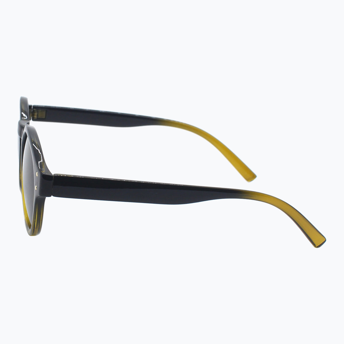 Jaxy Sunset Theory Round sunglasses — other-side view #Color_Black