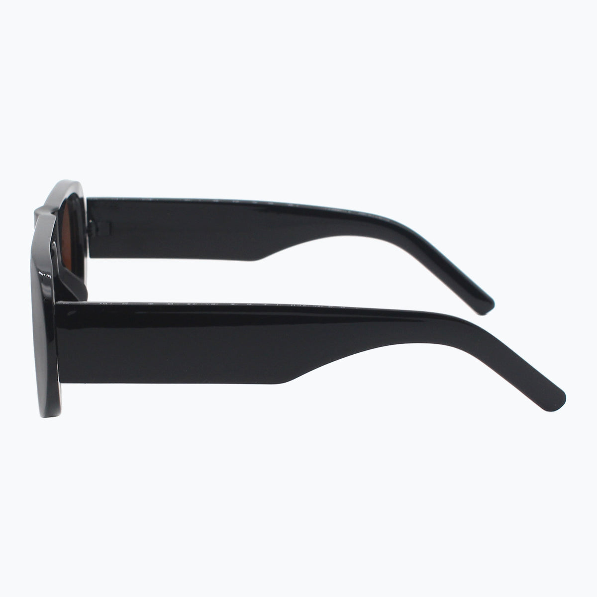 Jaxy The Catalyst Aviator sunglasses — side view #Color_Black