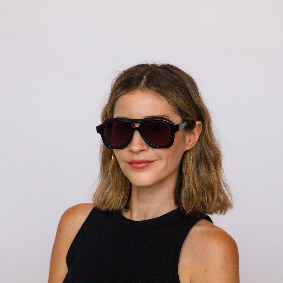 Jaxy Burnout sunglasses styled — lifestyle