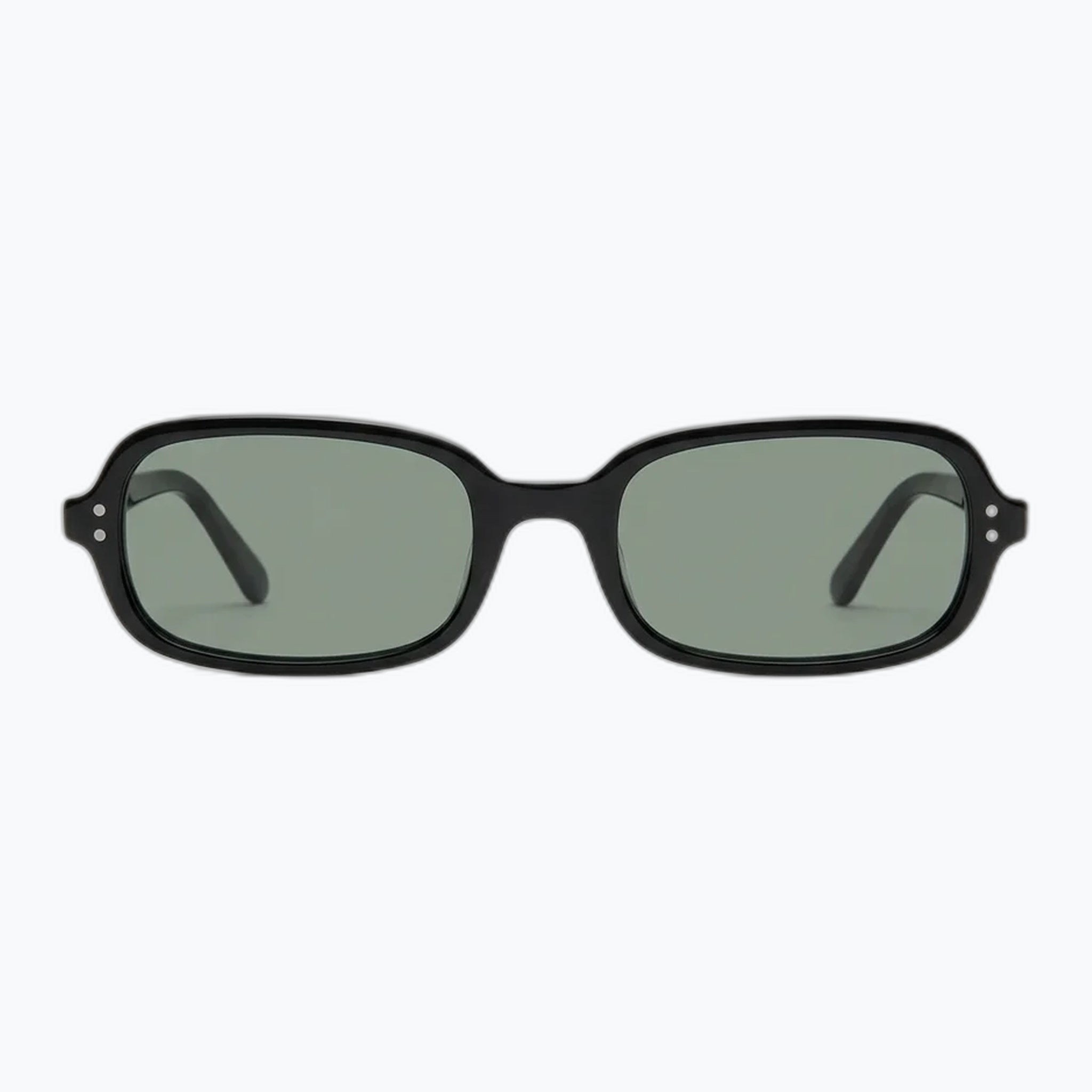 Jaxy Palm State in Black — Square Polarized sunglasses