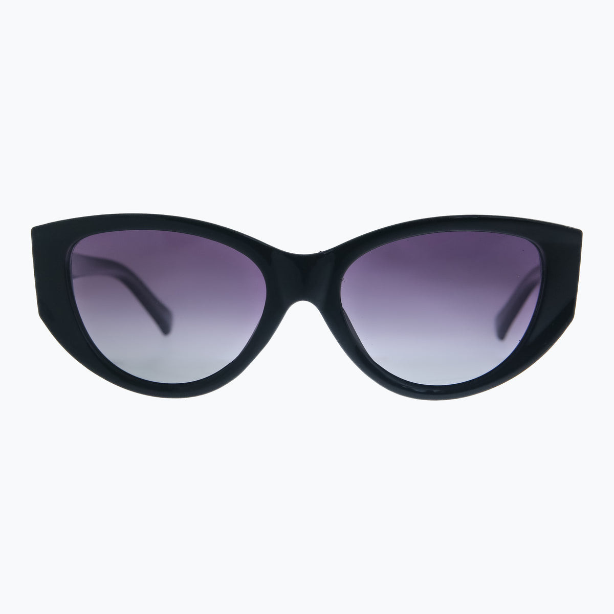 Jaxy Velour in Black — Cat-eye Polarized sunglasses #Color_Black