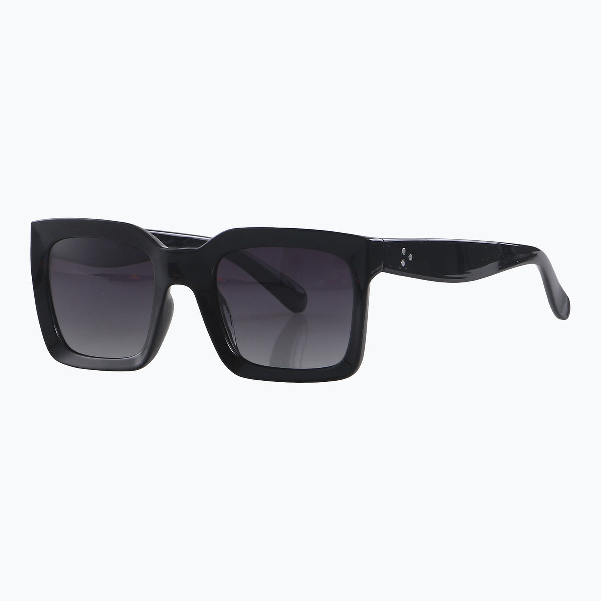 Jaxy Canyon Square sunglasses — side view #Color_Black