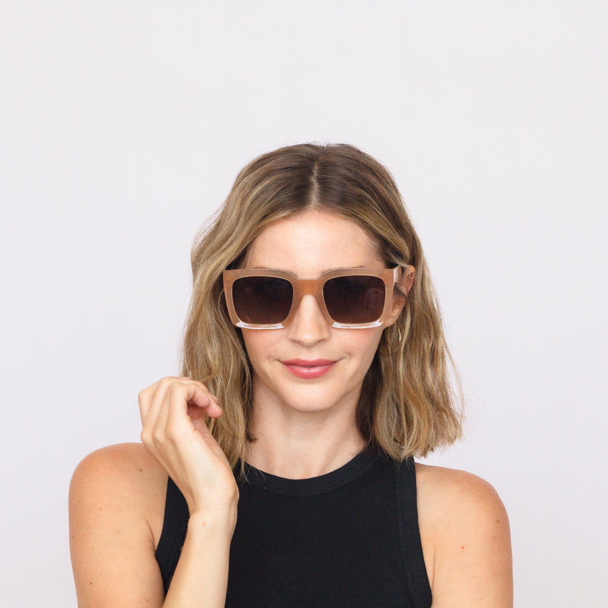 Jaxy Canyon sunglasses styled — lifestyle