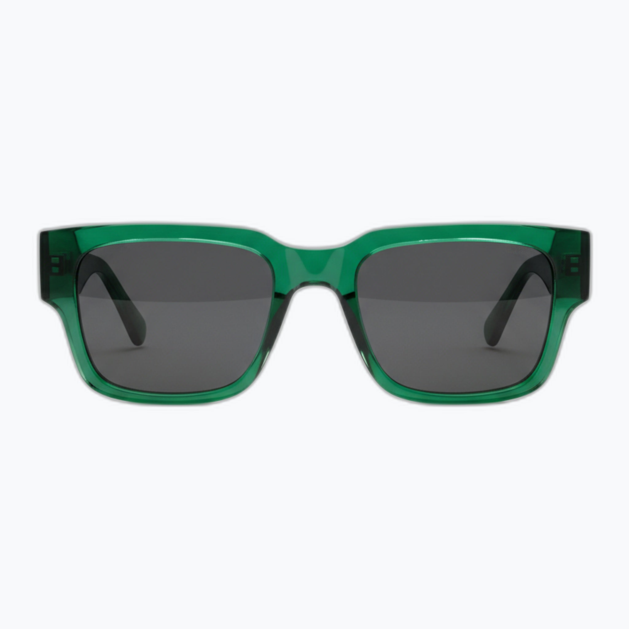 Jaxy Theory in Green — Square Polarized sunglasses