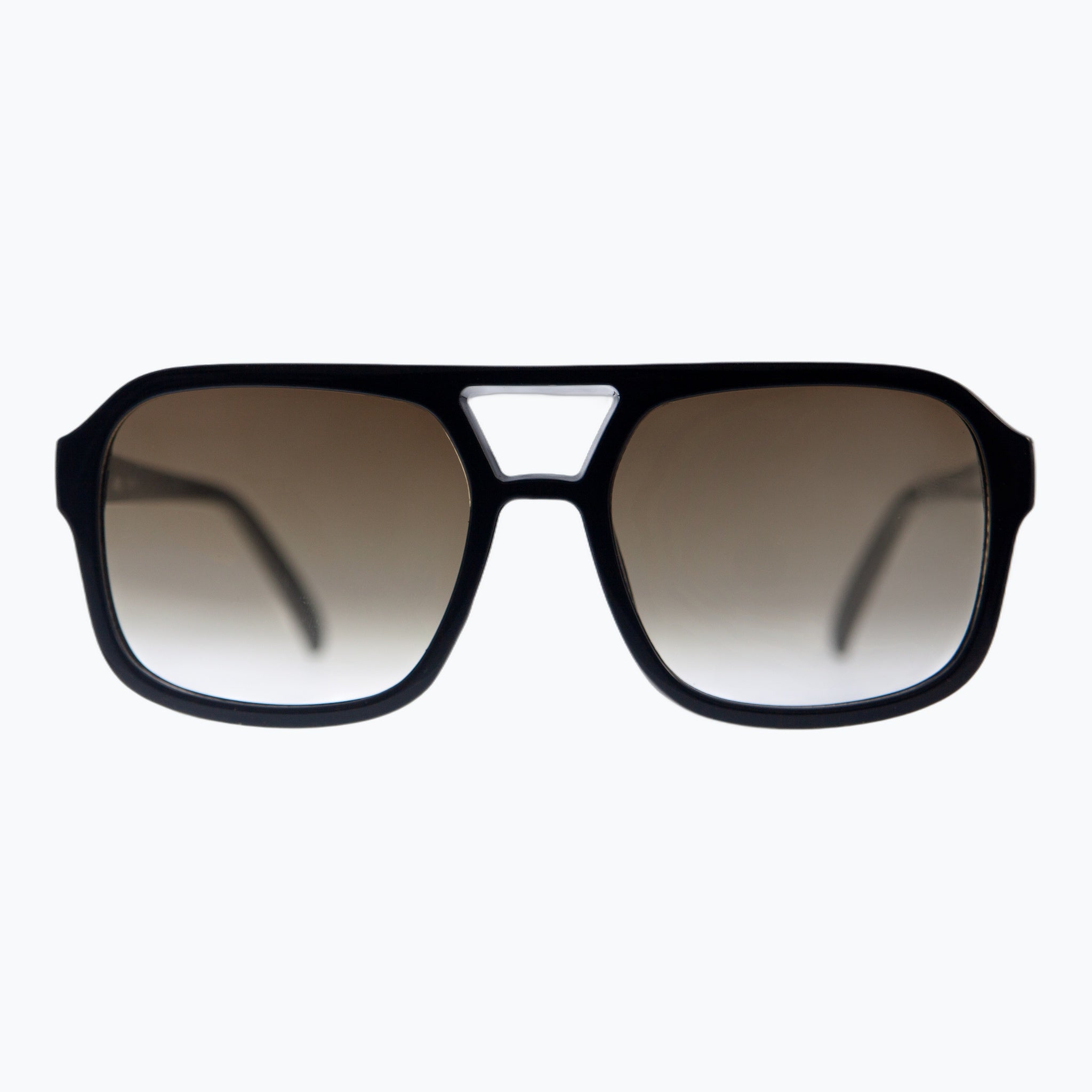 Jaxy Diplomat in Black — Aviator sunglasses